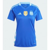 Dámy Fotbalový dres Argentina Copa America 2024 Venkovní Krátký Rukáv